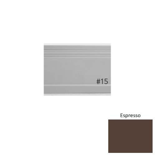 Pinnacle Plus Rubber #15 Impluse Espresso Coil Wall Base 1