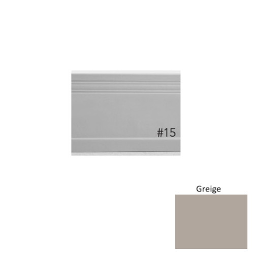 Pinnacle Plus Rubber #15 Impluse Greige Coil Wall Base 1