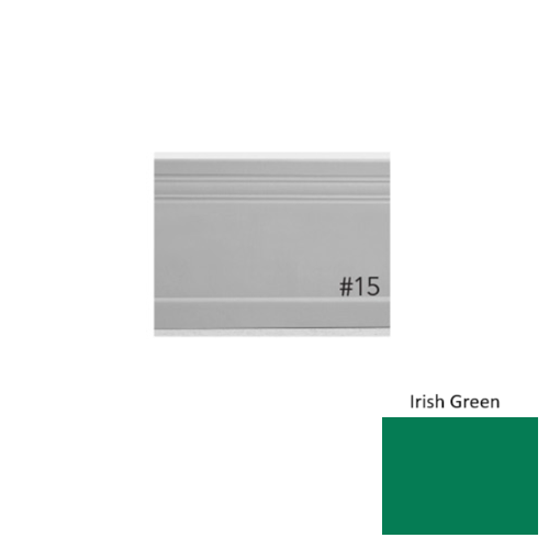 Pinnacle Plus Rubber #15 Impluse Irish Green Coil Wall Base 1