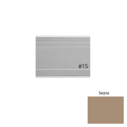 Pinnacle Plus Rubber #15 Impluse Sepia Coil Wall Base 1