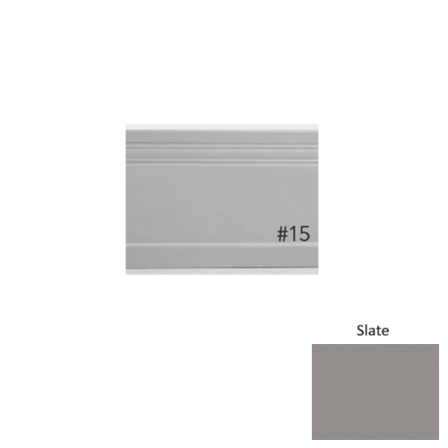 Pinnacle Plus Rubber #15 Impluse Slate Coil Wall Base 1