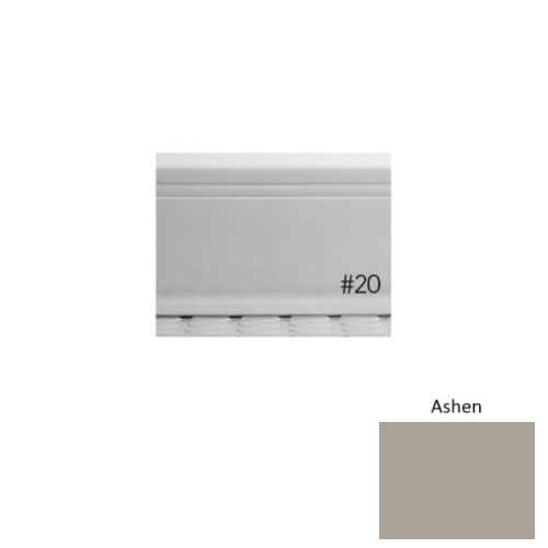 Pinnacle Plus Rubber #20 Draft Ashen Coil Wall Base 1