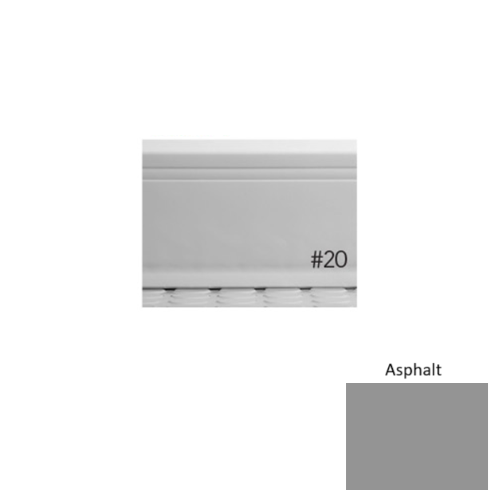 Pinnacle Plus Rubber #20 Draft Asphalt Coil Wall Base 1