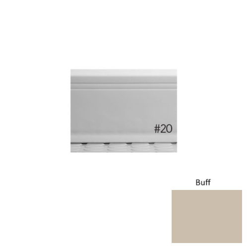 Pinnacle Plus Rubber #20 Draft Buff Coil Wall Base 1