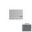 Pinnacle Plus Rubber #20 Draft Charcoal Coil Wall Base 1