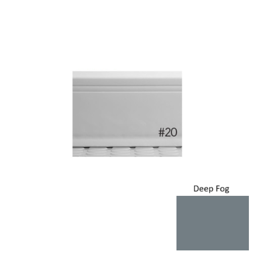 Pinnacle Plus Rubber #20 Draft Deep Fog Coil Wall Base 1