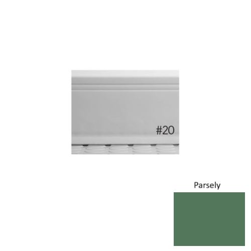 Pinnacle Plus Rubber #20 Draft Parsely Coil Wall Base 1