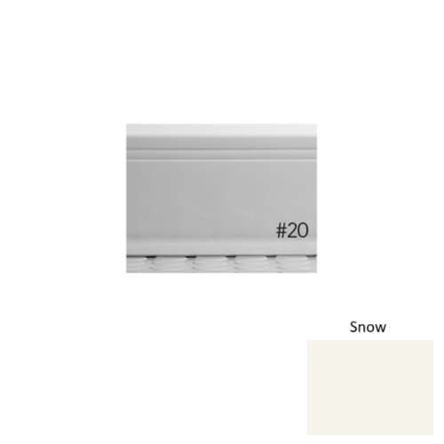 Pinnacle Plus Rubber #20 Draft Snow Coil Wall Base 1