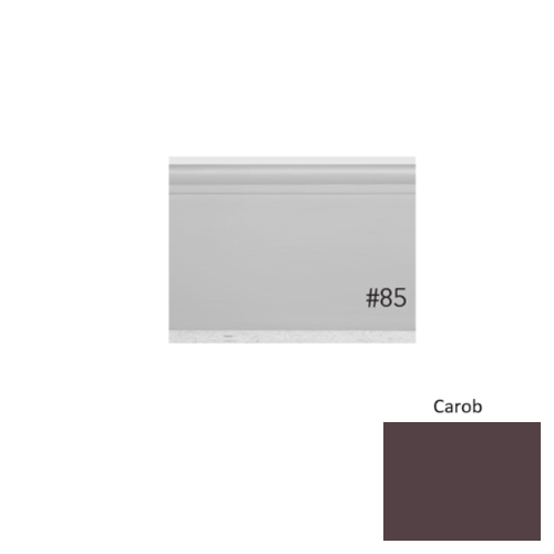 Pinnacle Plus Rubber #25 Classic Carob Coil Wall Base 1