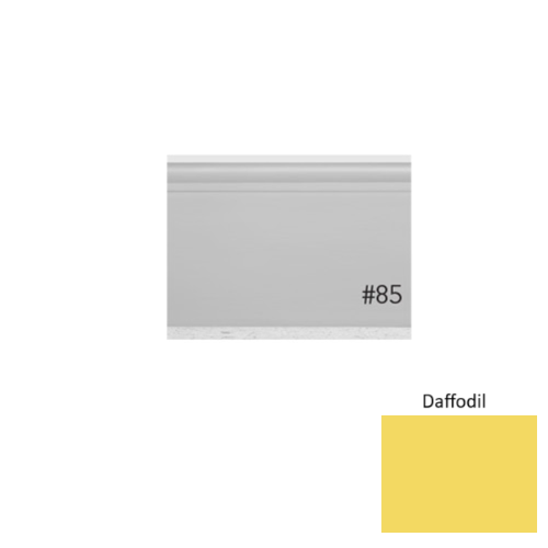 Pinnacle Plus Rubber #25 Classic Daffodil Coil Wall Base 1