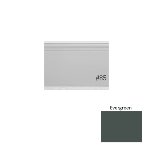 Pinnacle Plus Rubber #25 Classic Evergreen Coil Wall Base 1