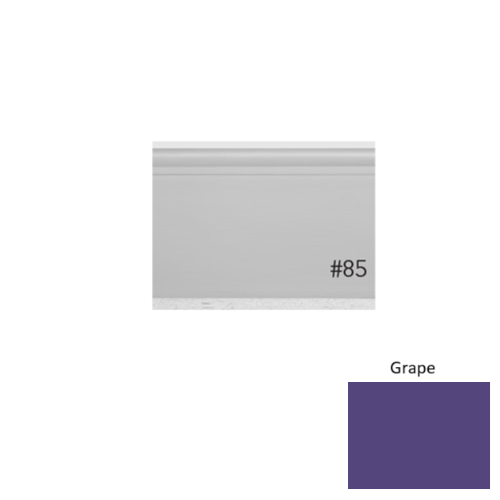 Pinnacle Plus Rubber #25 Classic Grape Coil Wall Base 1