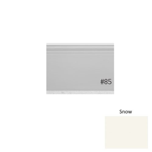 Pinnacle Plus Rubber #25 Classic Snow Coil Wall Base 1