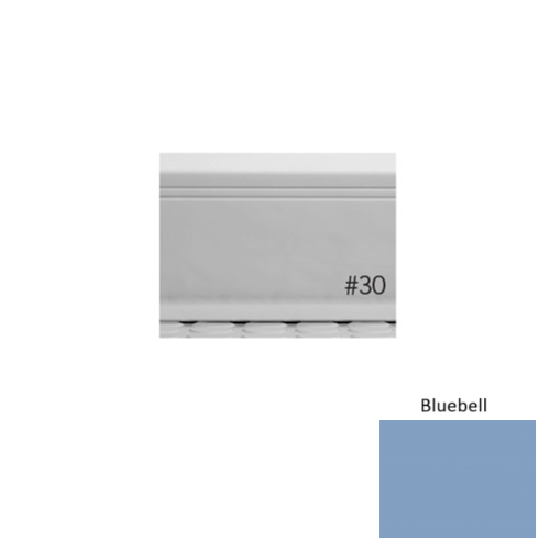 Pinnacle Plus Rubber #30 Sketch Bluebell Coil Wall Base 1
