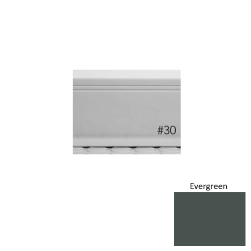 Pinnacle Plus Rubber #30 Sketch Evergreen Coil Wall Base 1