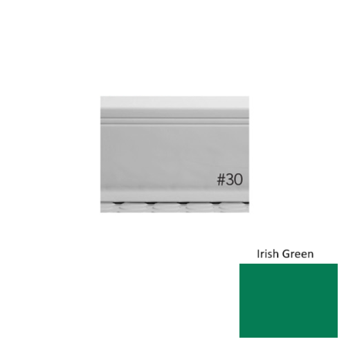 Pinnacle Plus Rubber #30 Sketch Irish Green Coil Wall Base 1