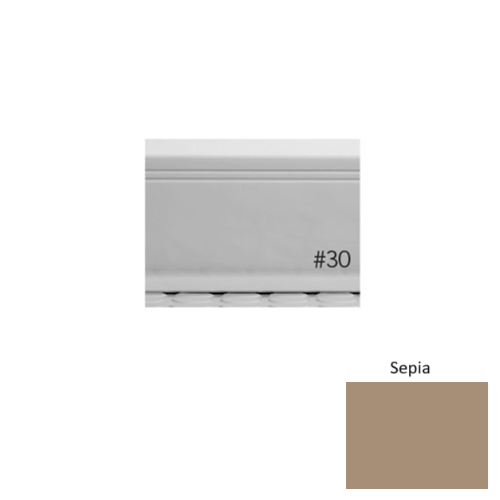 Pinnacle Plus Rubber #30 Sketch Sepia Coil Wall Base 1