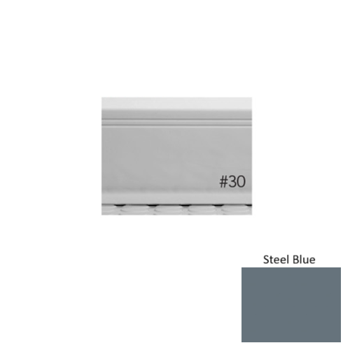 Pinnacle Plus Rubber #30 Sketch Steel Blue Coil Wall Base 1