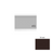 Pinnacle Plus Rubber #35 Sleek Brown Coil Wall Base 1