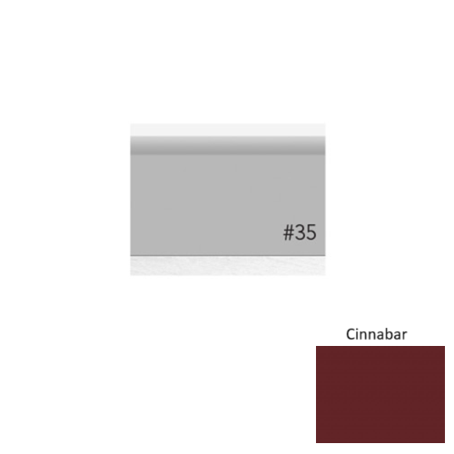 Pinnacle Plus Rubber #35 Sleek Cinnabar Coil Wall Base 1