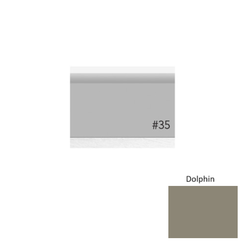 Pinnacle Plus Rubber #35 Sleek Dolphin Coil Wall Base 1