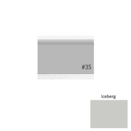 Pinnacle Plus Rubber #35 Sleek Iceberg Coil Wall Base 1