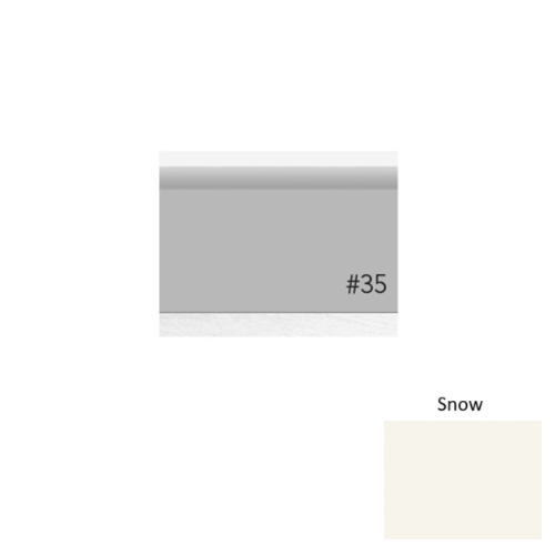 Pinnacle Plus Rubber #35 Sleek Snow Coil Wall Base 1