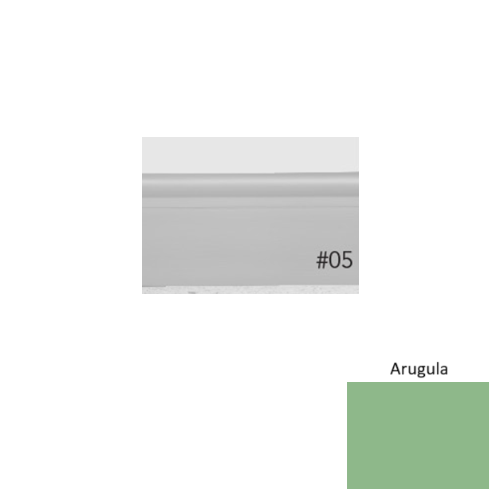 Pinnacle Plus Rubber #05 Contrive Arugula Coil Wall Base 1