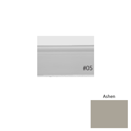Pinnacle Plus Rubber #05 Contrive Ashen Coil Wall Base 1