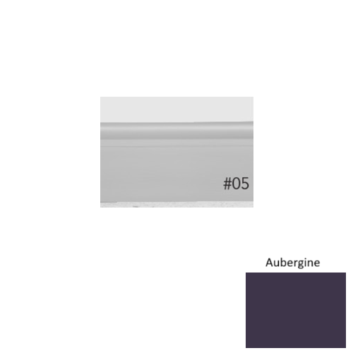 Pinnacle Plus Rubber #05 Contrive Aubergine Coil Wall Base 1