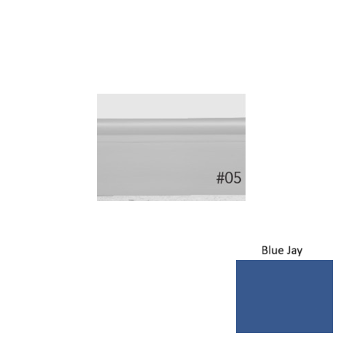 Pinnacle Plus Rubber #05 Contrive Blue Jay Coil Wall Base 1