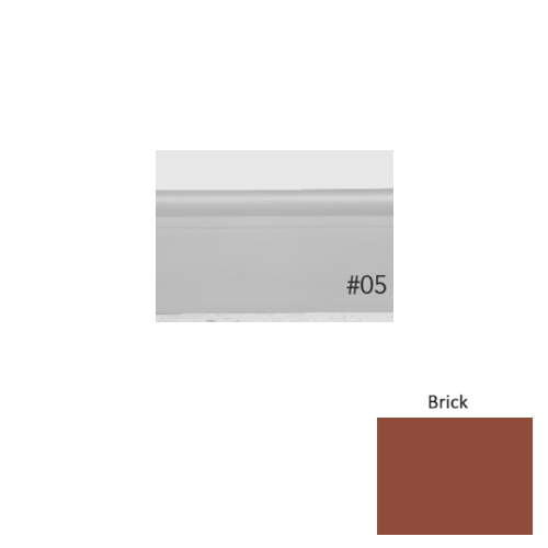 Pinnacle Plus Rubber #05 Contrive Brick Coil Wall Base 1