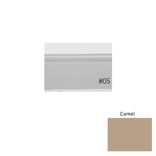 Pinnacle Plus Rubber #05 Contrive Camel Coil Wall Base 1