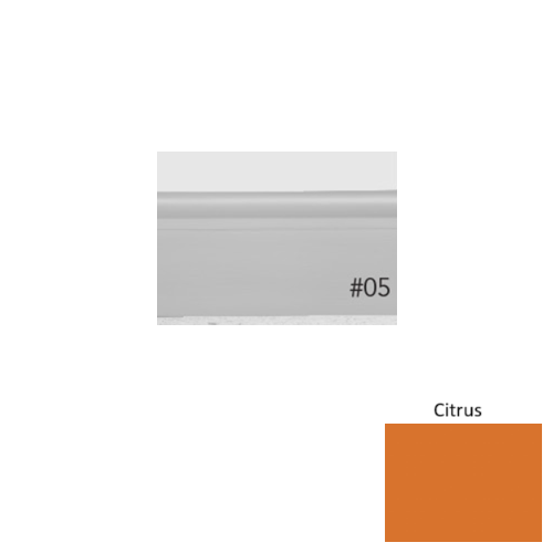 Pinnacle Plus Rubber #05 Contrive Citrus Coil Wall Base 1