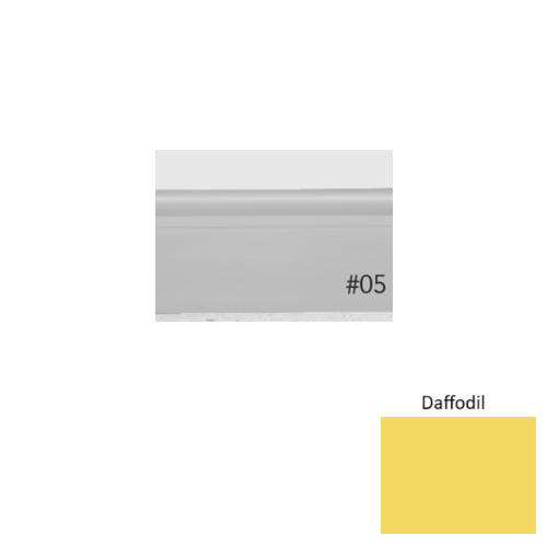 Pinnacle Plus Rubber #05 Contrive Daffodil Coil Wall Base 1