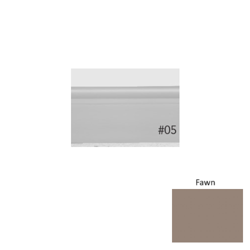 Pinnacle Plus Rubber #05 Contrive Fawn Coil Wall Base 1