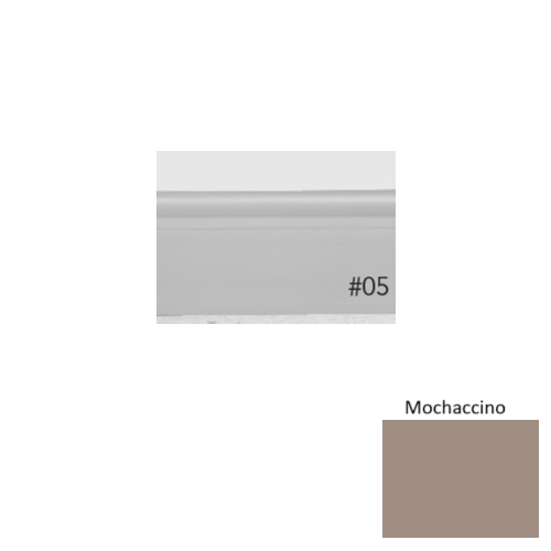 Pinnacle Plus Rubber #05 Contrive Mochaccino Coil Wall Base 1