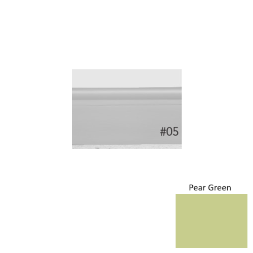Pinnacle Plus Rubber #05 Contrive Pear Green Coil Wall Base 1