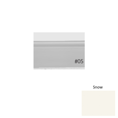 Pinnacle Plus Rubber #05 Contrive Snow Coil Wall Base 1