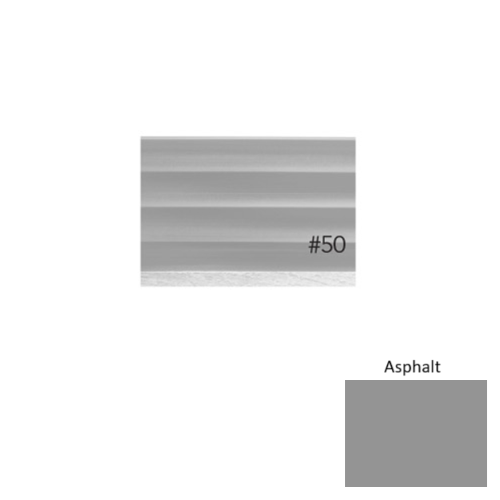 Pinnacle Plus Rubber #50 Impressions Asphalt Coil Wall Base 1