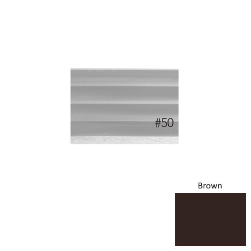 Pinnacle Plus Rubber #50 Impressions Brown Coil Wall Base 1