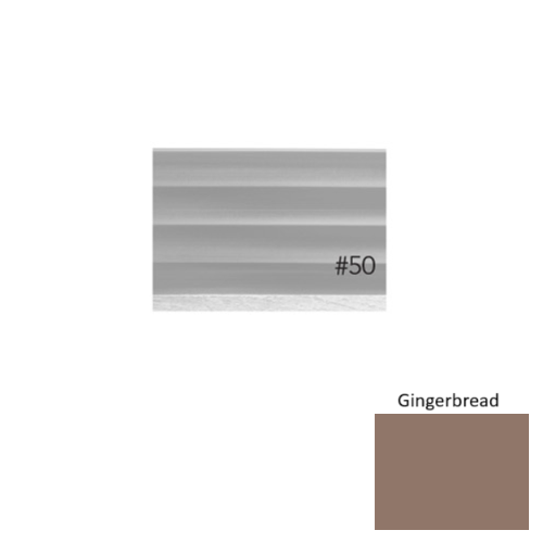 Pinnacle Plus Rubber #50 Impressions Gingerbread Coil Wall Base 1