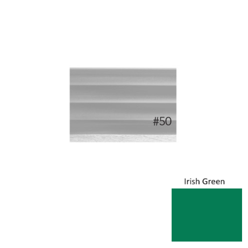 Pinnacle Plus Rubber #50 Impressions Irish Green Coil Wall Base 1