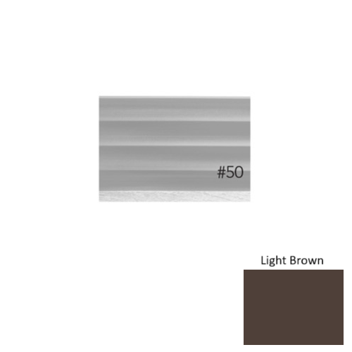 Pinnacle Plus Rubber #50 Impressions Light Brown Coil Wall Base 1