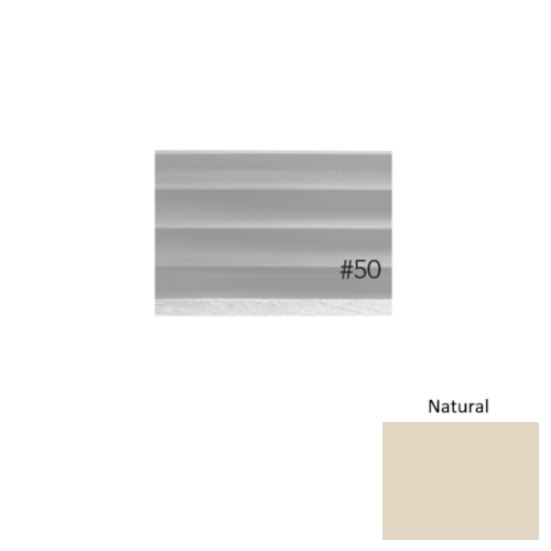 Pinnacle Plus Rubber #50 Impressions Natural Coil Wall Base 1