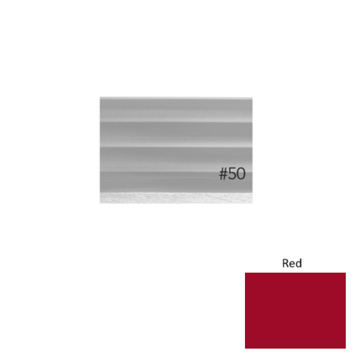 Pinnacle Plus Rubber #50 Impressions Red Coil Wall Base 1