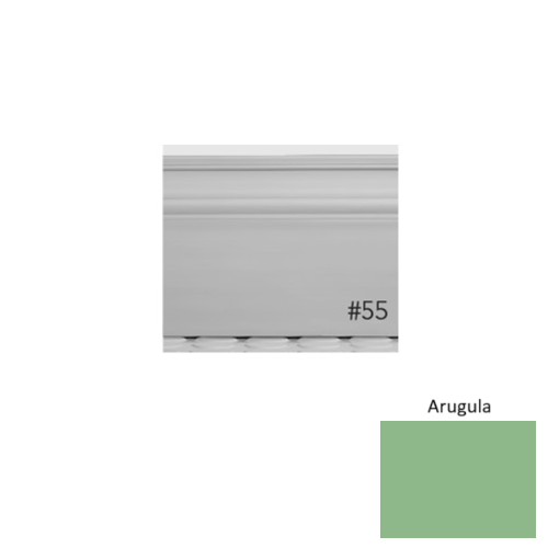 Pinnacle Plus Rubber #55 Nobility Arugula Wall Base 1