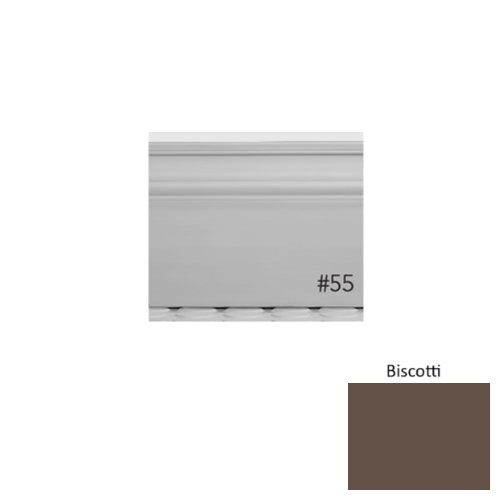 Pinnacle Plus Rubber #55 Nobility Biscotti Wall Base 1