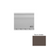 Pinnacle Plus Rubber #55 Nobility Burnt Amber Wall Base 1
