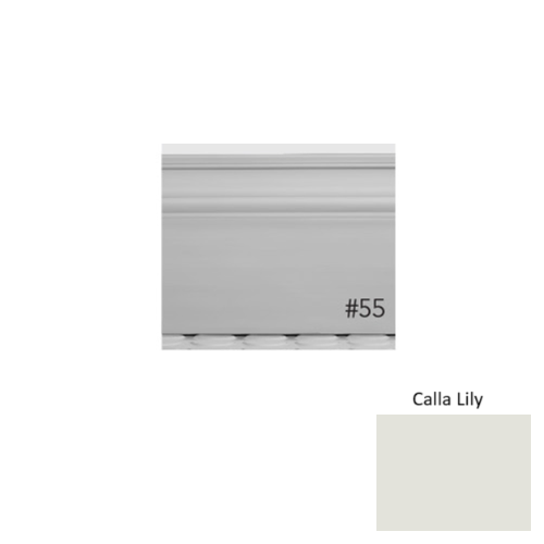 Pinnacle Plus Rubber #55 Nobility Calla Lily Wall Base 1